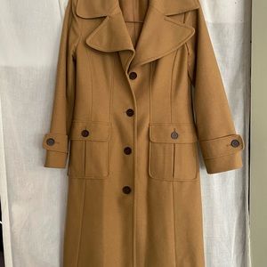 1970’s Vintage Caramel Wool Coat sz. 12